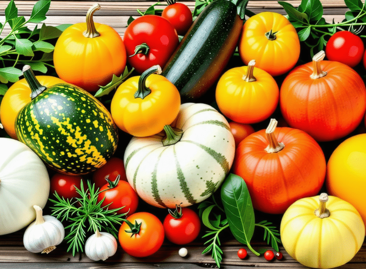 découvrez l'univers fascinant des courges avec notre panorama des variétés incontournables et laissez-vous séduire par des idées de recettes créatives pour cuisiner ce légume polyvalent. que vous soyez novice ou chef en herbe, apprenez à sublimer la courge dans vos plats et à explorer ses multiples saveurs.