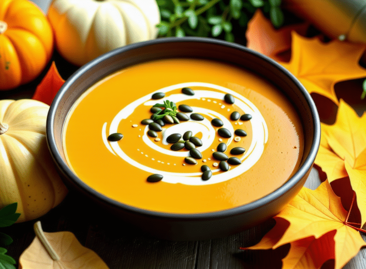 découvrez notre délicieuse recette de soupe butternut veloutée et des conseils pratiques pour sublimer cette courge automnale. parfaite pour réchauffer vos soirées d'automne, cette soupe allie goût et crémeux pour un instant de réconfort.