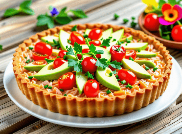 découvrez notre recette de tarte au thon revisitée avec des ingrédients surprenants qui apportent une touche originale à ce classique familial. parfaite pour vos repas en famille, elle allie simplicité et créativité pour régaler vos invités !