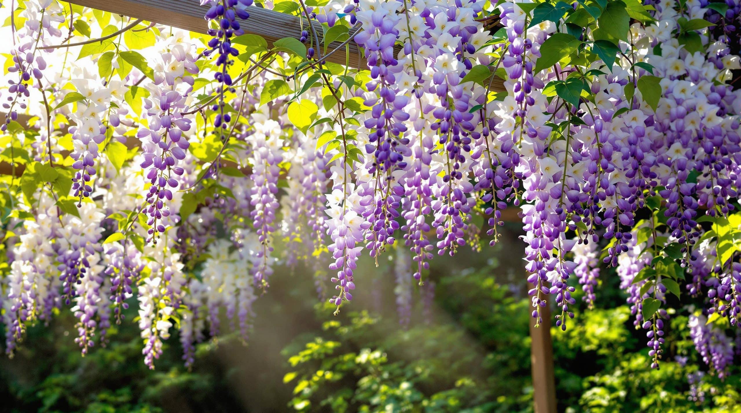 Glycine blanche ou violette : astuces pour une culture et un palissage r&eacute;ussis