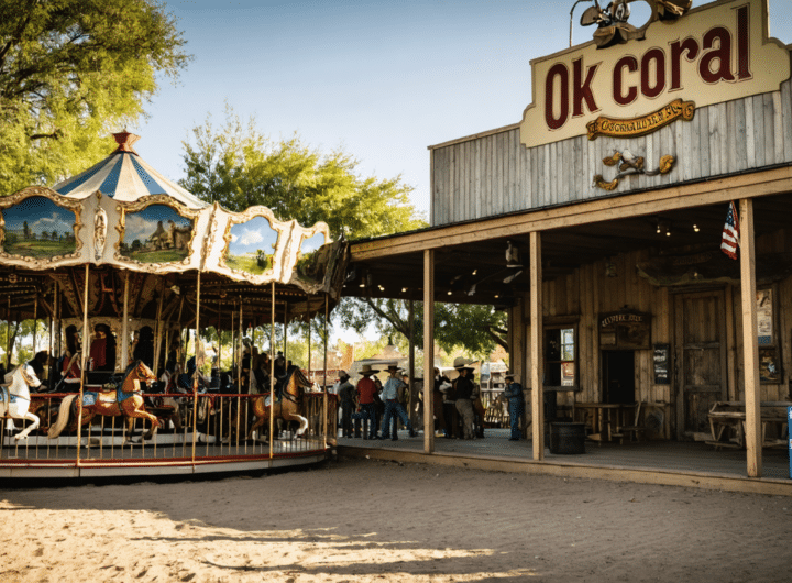 découvrez le parc d'attractions ok corral, un véritable voyage au cœur du far west ! plongez dans des spectacles équestres, des aventures palpitantes et des attractions inspirées du western. une expérience inoubliable pour toute la famille.
