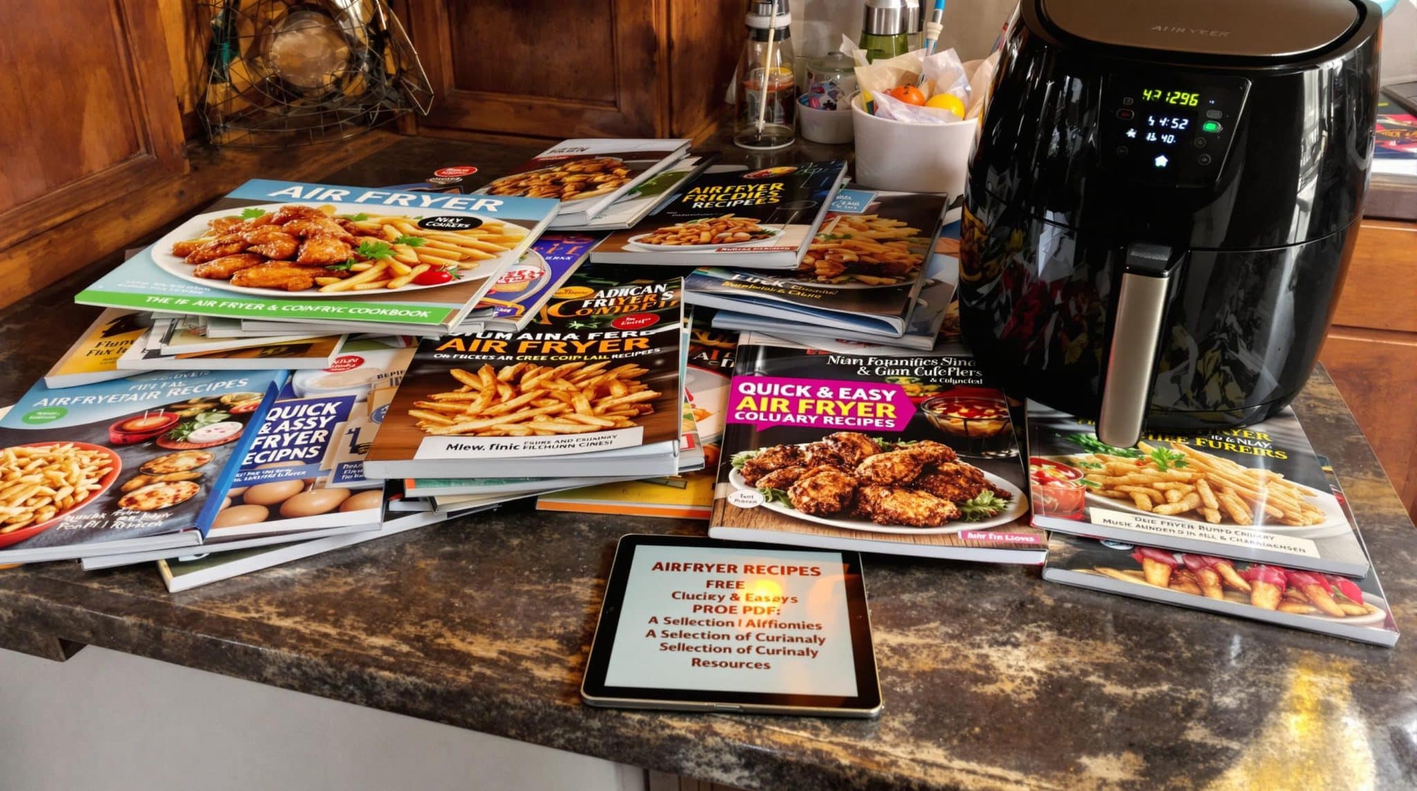 Livre de recettes airfryer : découvrez des ressources culinaires gratuites