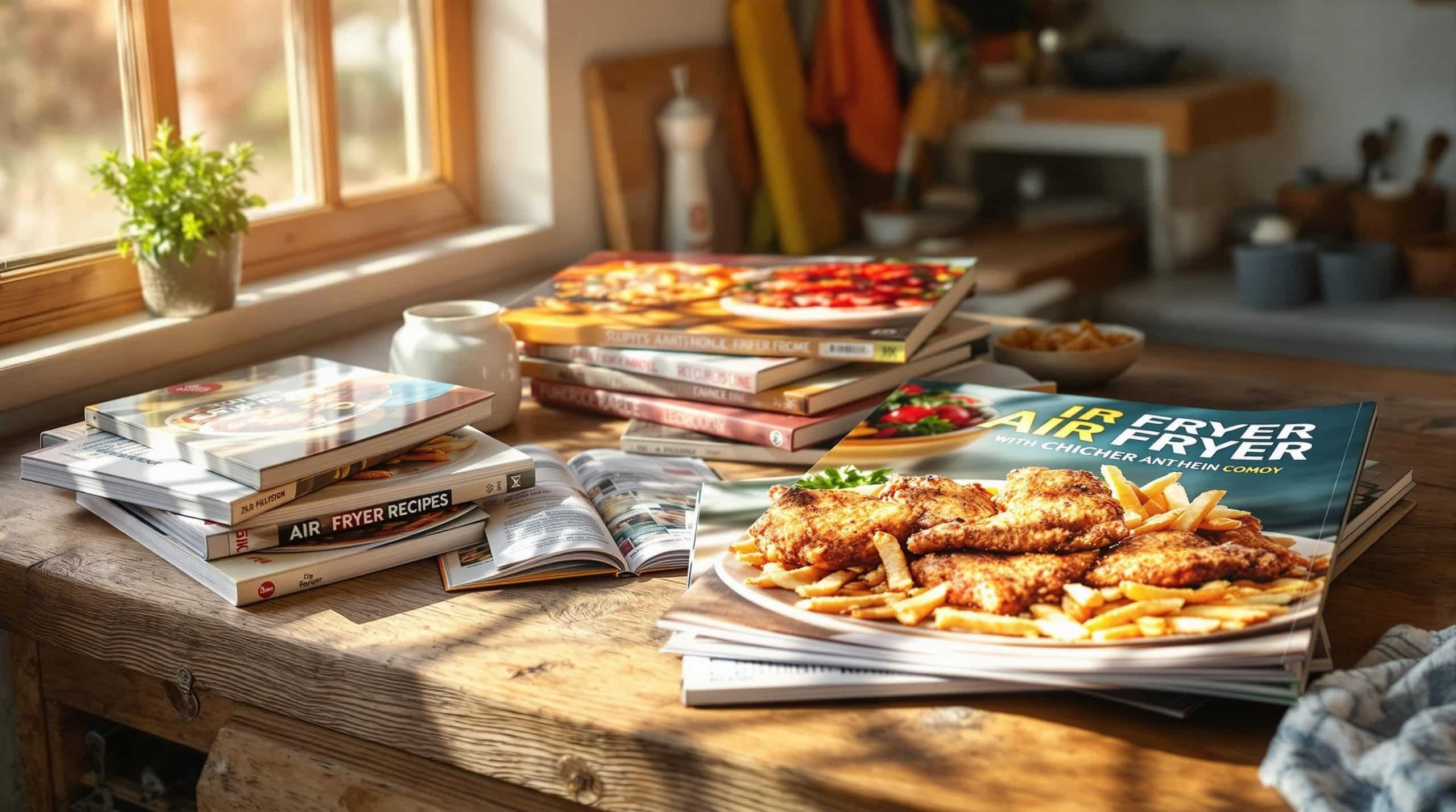 Livre de recettes airfryer : découvrez des ressources culinaires gratuites