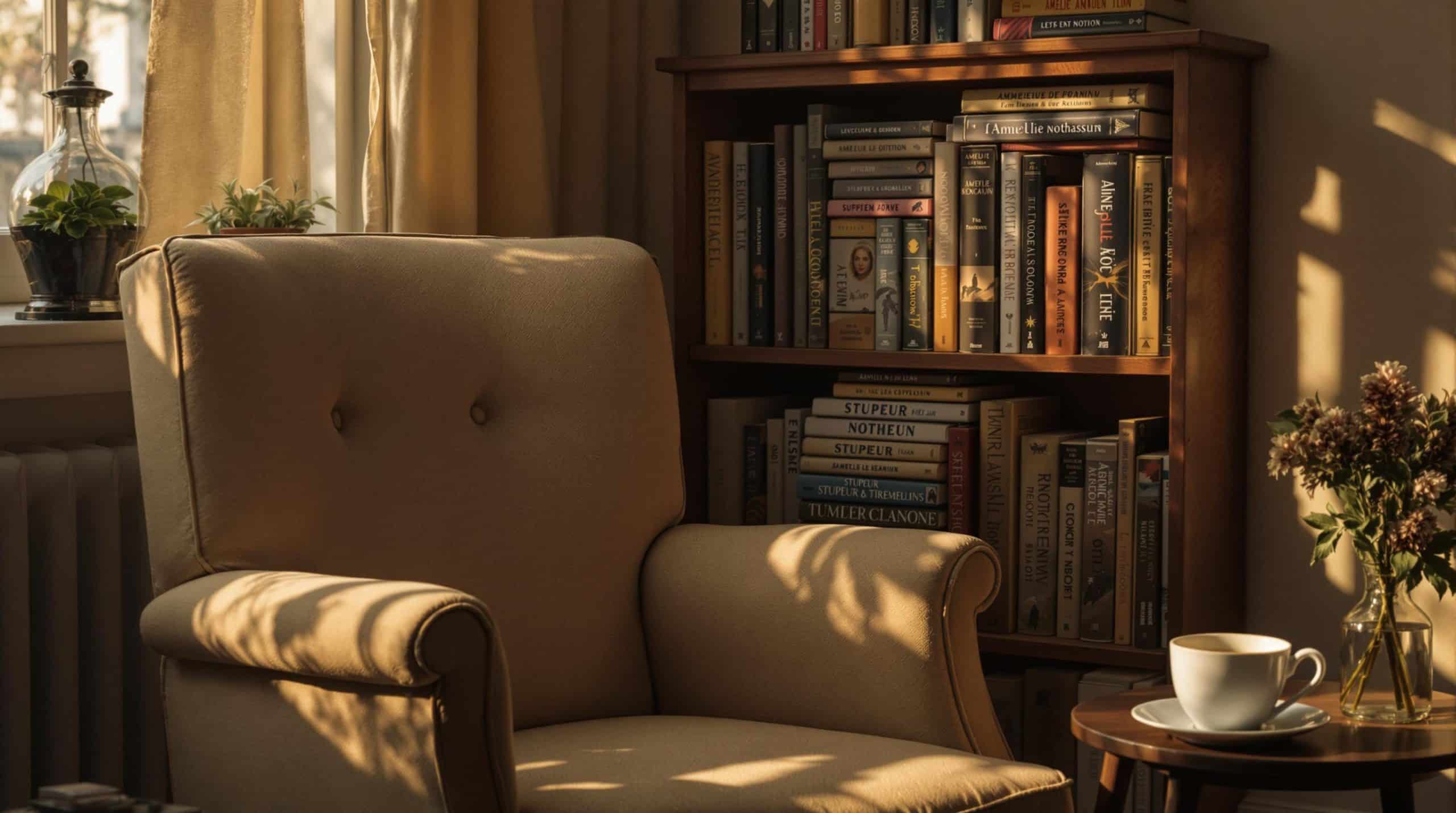 Livres de Am&eacute;lie Nothomb : th&eacute;matiques r&eacute;currentes et &eacute;volution de son &oelig;uvre