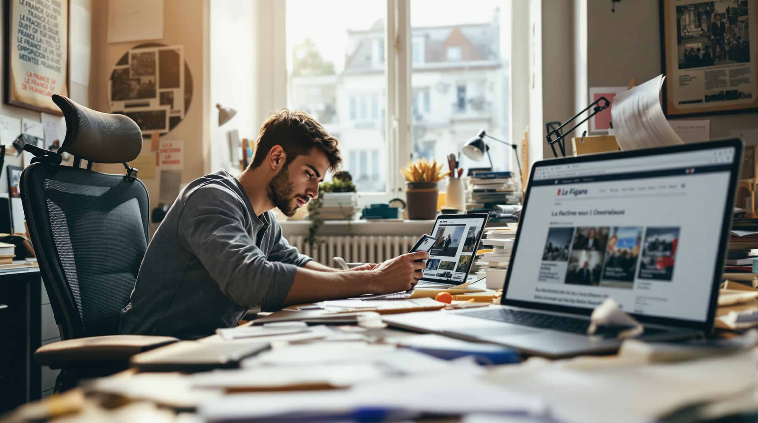 Maxime Darquier : interventions m&eacute;diatiques et analyses politiques