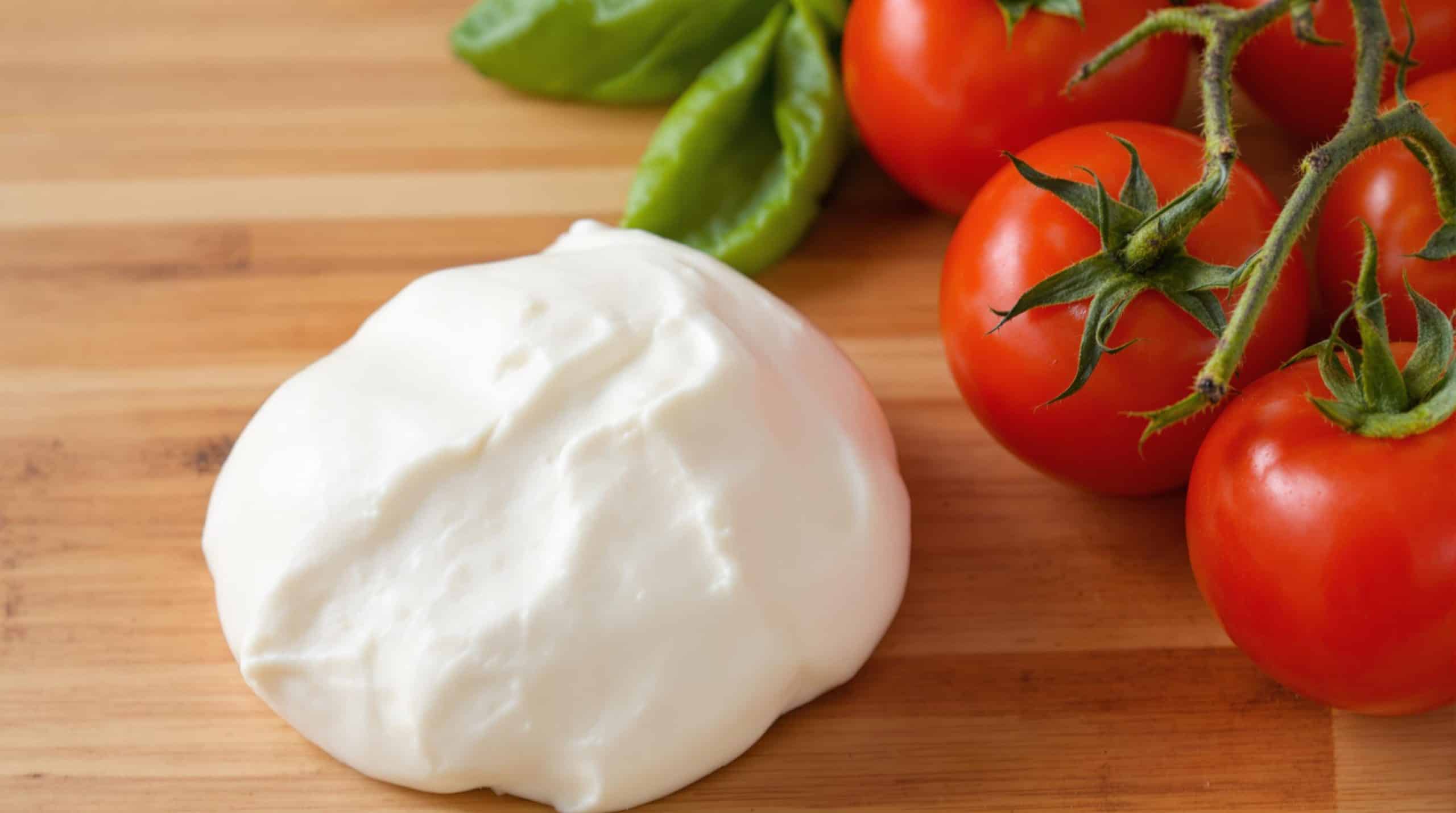 La mozzarella id&eacute;ale pour agr&eacute;menter vos salades de tomates : un go&ucirc;t raffin&eacute; et une texture cr&eacute;meuse
