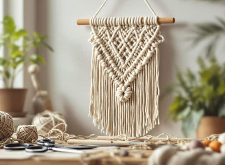 découvrez le macramé, une technique de tissage à la fois simple et tendance, parfaite pour embellir votre décoration intérieure. apprenez à créer des pièces uniques et laissez libre cours à votre créativité avec des conseils pratiques et des idées inspirantes.