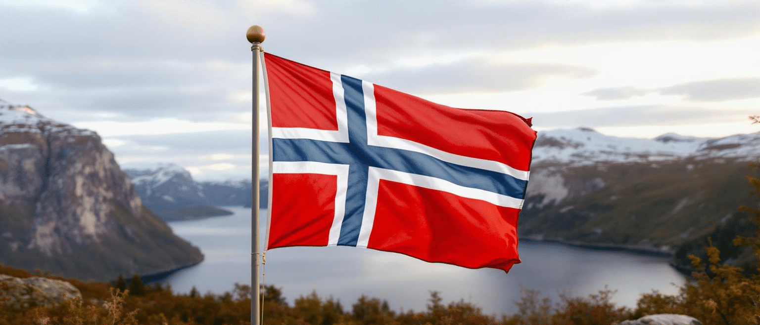 Le drapeau norvégien : histoire et symbole d'un modèle social inspirant