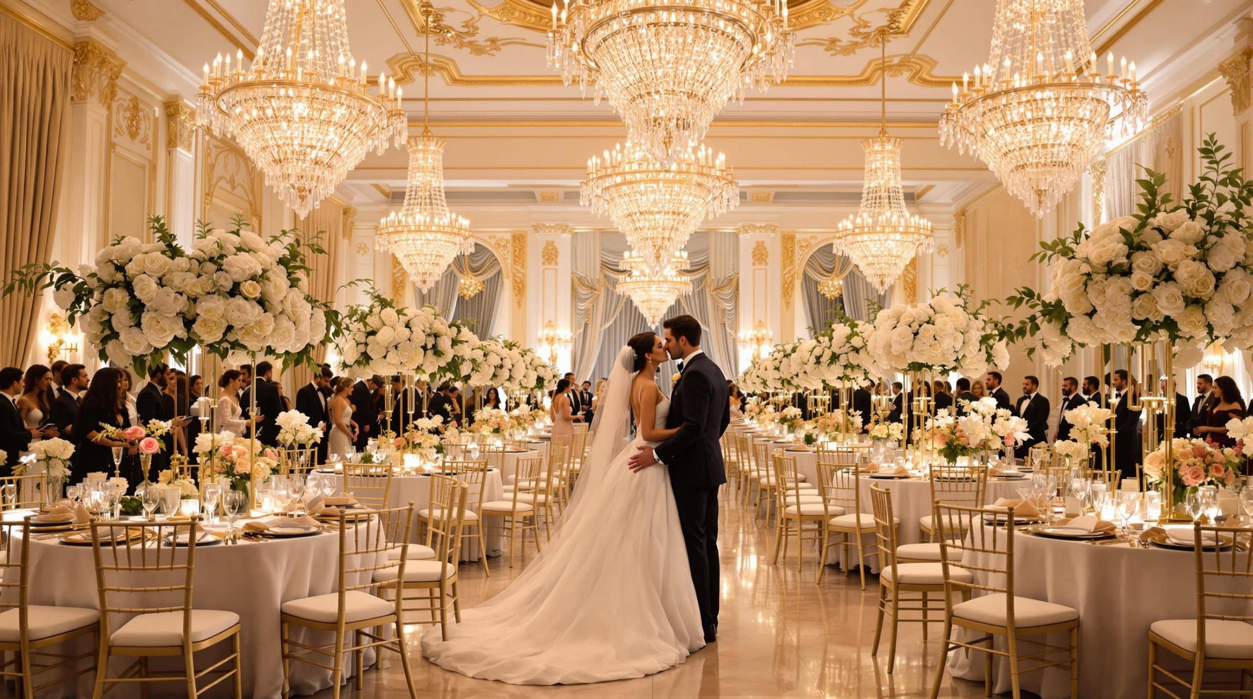 Les c&eacute;r&eacute;monies nuptiales de c&eacute;l&eacute;brit&eacute;s qui ont co&ucirc;t&eacute; plus d&rsquo;un million de dollars