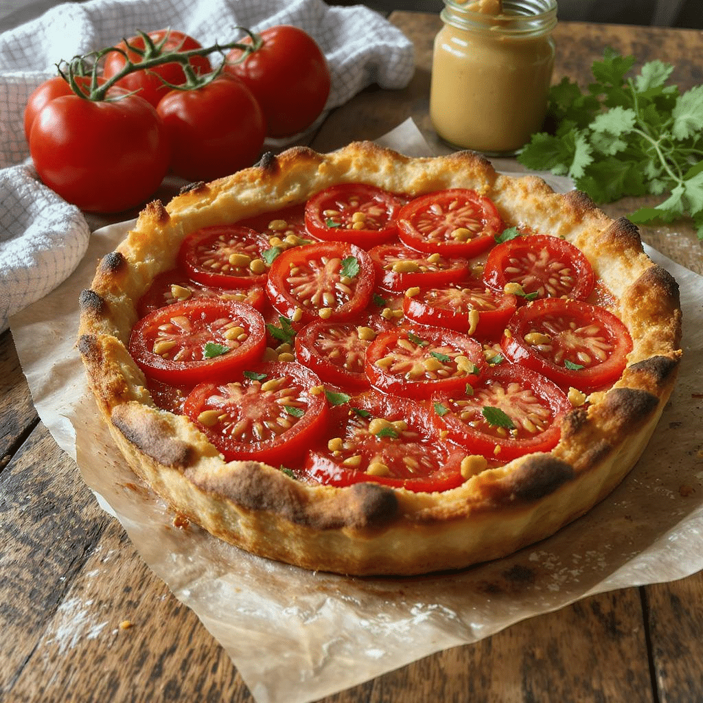 Tarte &agrave; la tomate et moutarde : comment sublimer ce duo estival en cuisine