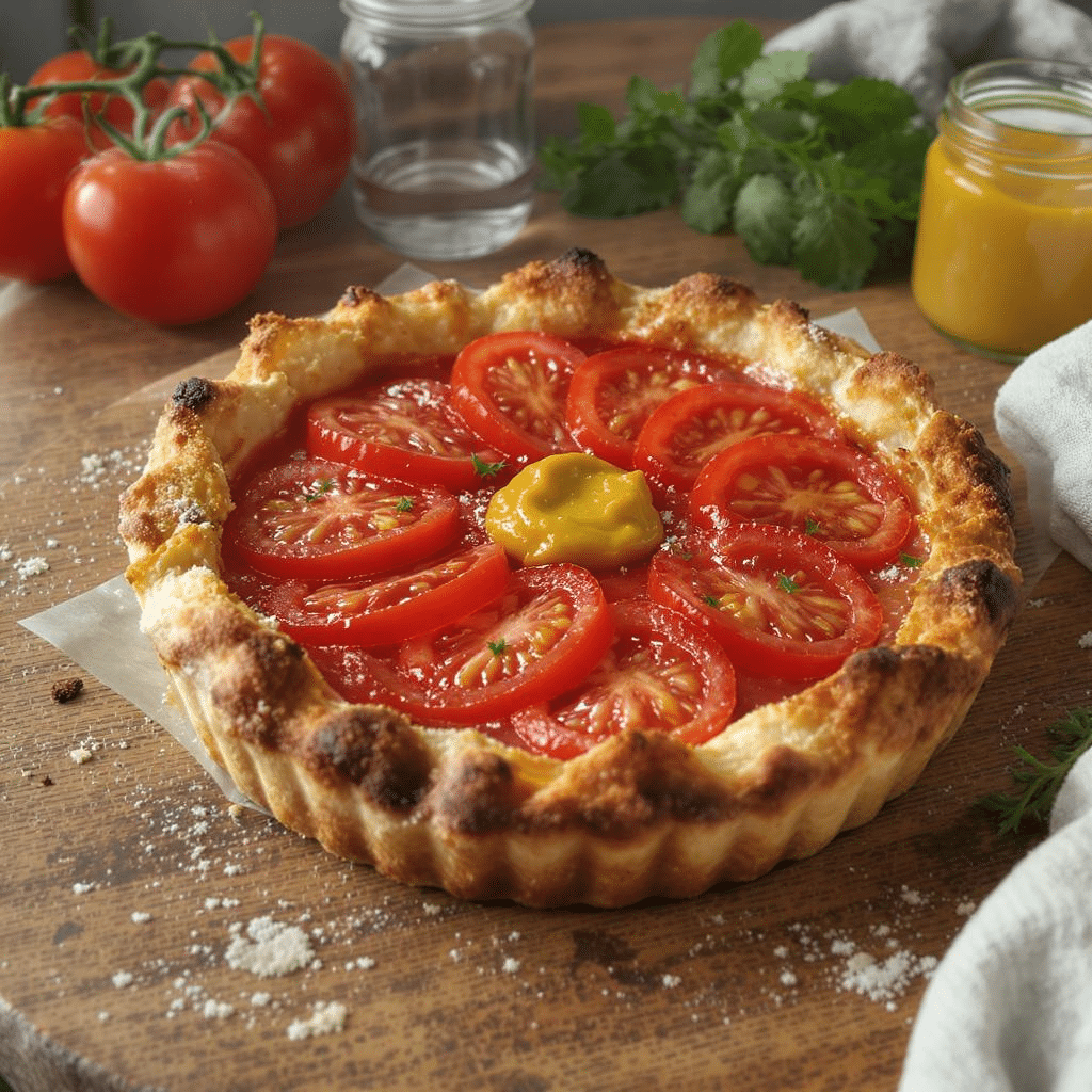 Tarte &agrave; la tomate et moutarde : comment sublimer ce duo estival en cuisine