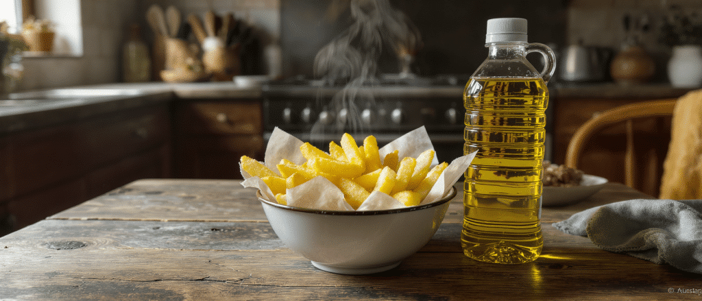 La star des frites : d&eacute;couvrez l&rsquo;huile pr&eacute;f&eacute;r&eacute;e de la championne mondiale pour des frites encore plus savoureuses