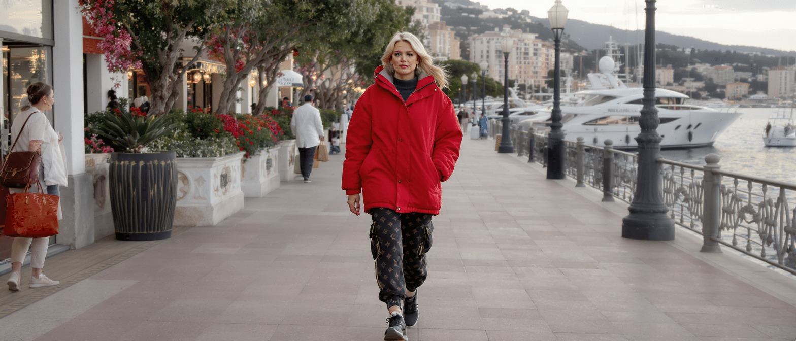 Charlene de Monaco : quand le jogging se pare de luxe fran&ccedil;ais &agrave; 2500 euros, un style qui intrigue