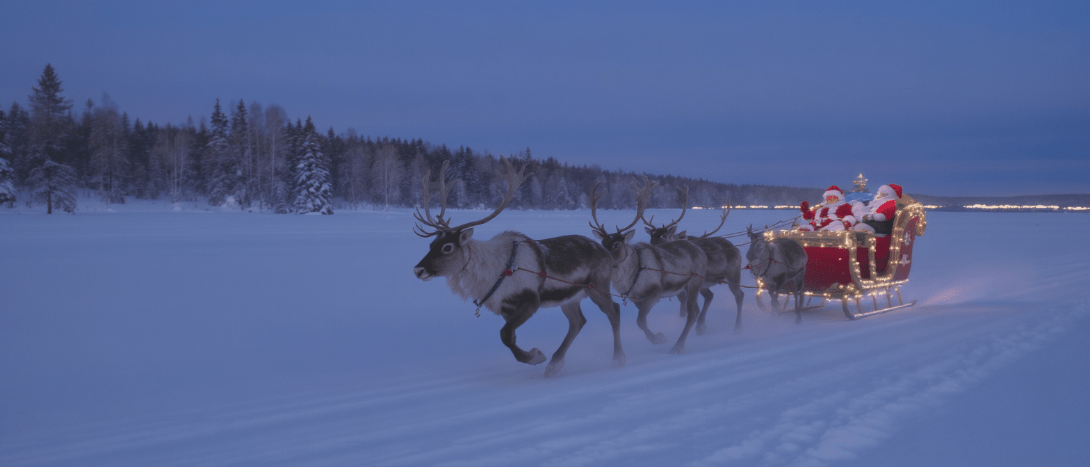 D&eacute;couvrez l&rsquo;incroyable histoire derri&egrave;re les rennes du P&egrave;re No&euml;l