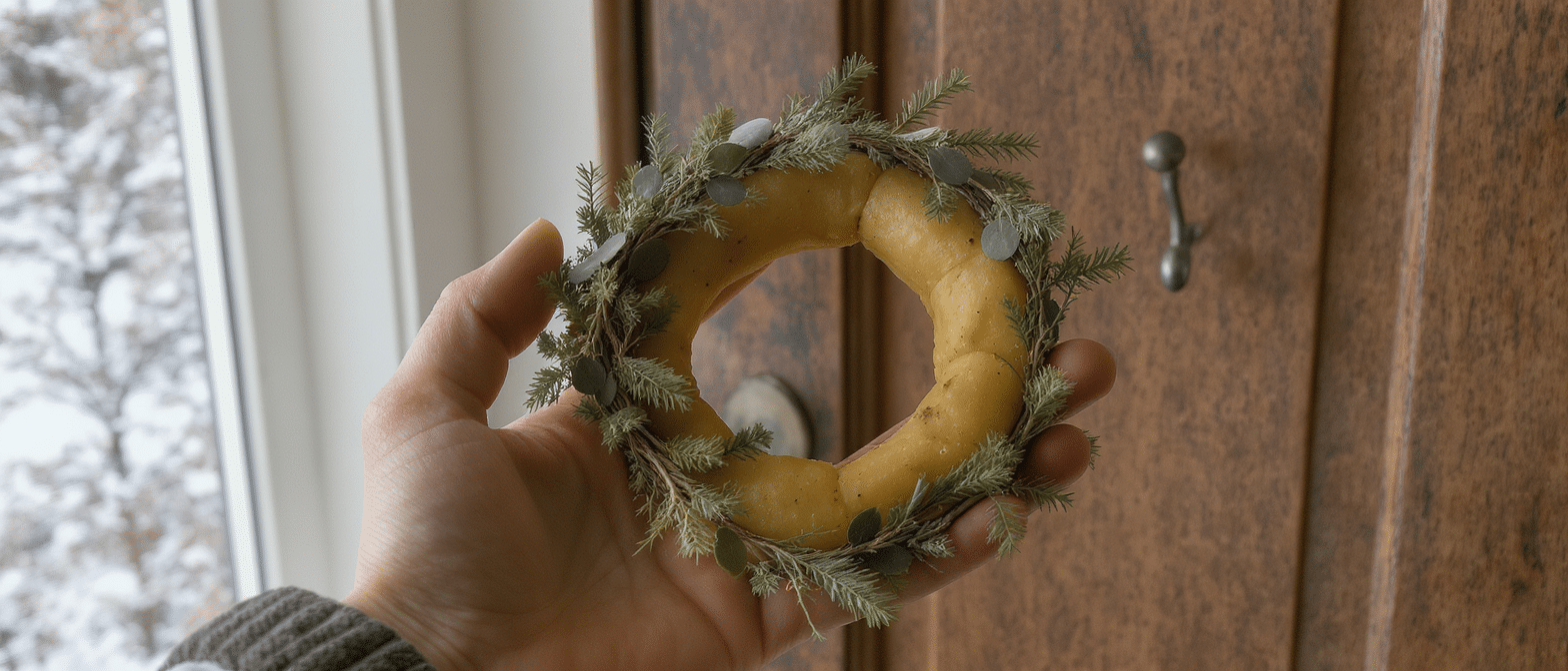 Dites adieu &agrave; la couronne classique : la pomme de terre, l&rsquo;astuce surprenante pour une d&eacute;co ext&eacute;rieure r&eacute;ussie