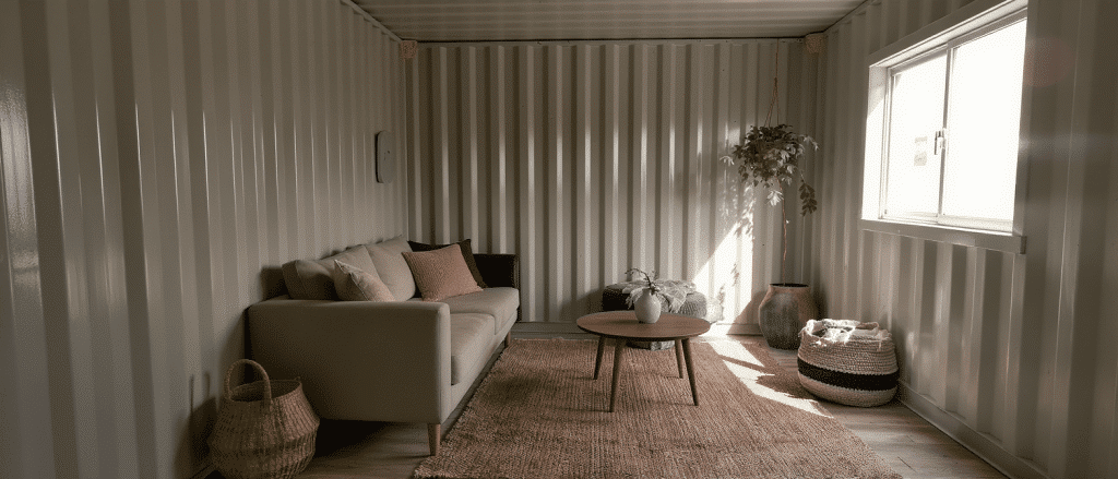 Habiter un container : un v&eacute;ritable cocon moderne et confortable