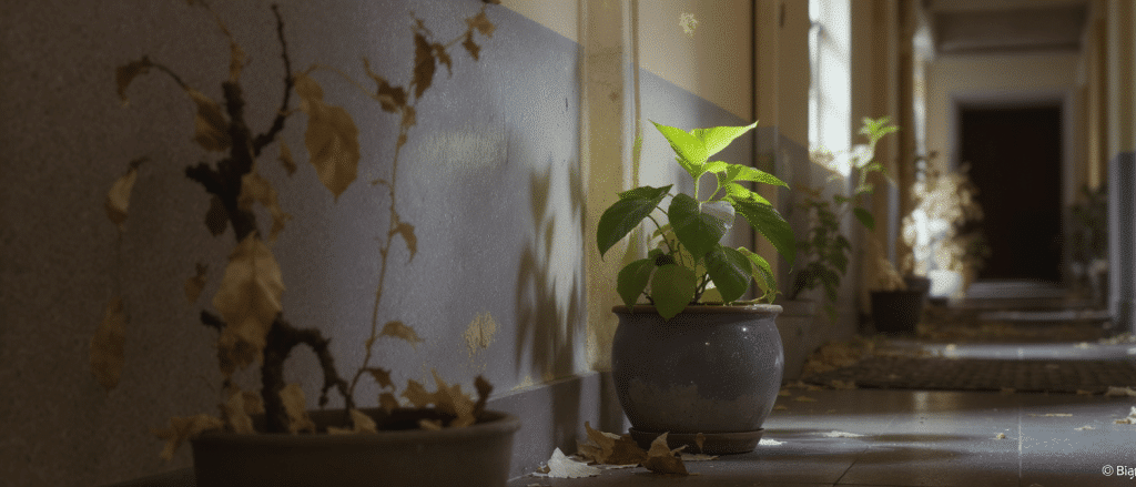 La plante des couloirs : un myst&egrave;re de r&eacute;silience l&agrave; o&ugrave; toutes les autres fl&eacute;trissent