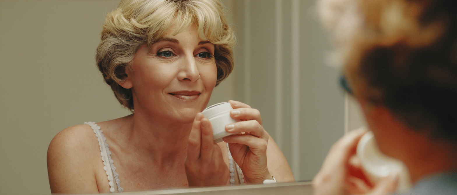 &Agrave; seulement 18 &euro;, la cr&egrave;me hydratante ador&eacute;e de Jane Fonda s&eacute;duit tellement que certaines femmes abandonnent le maquillage