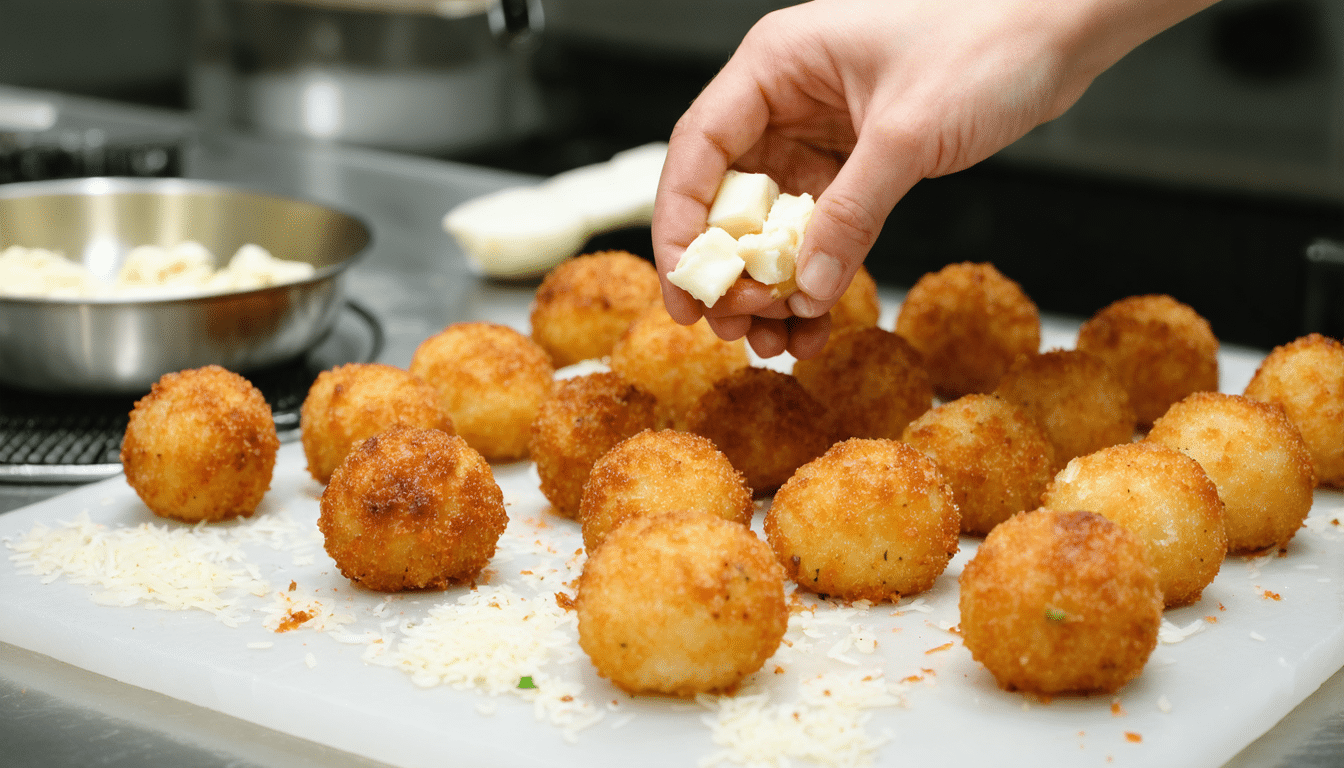 Comment pr&eacute;parer des arancini croustillants et savoureux