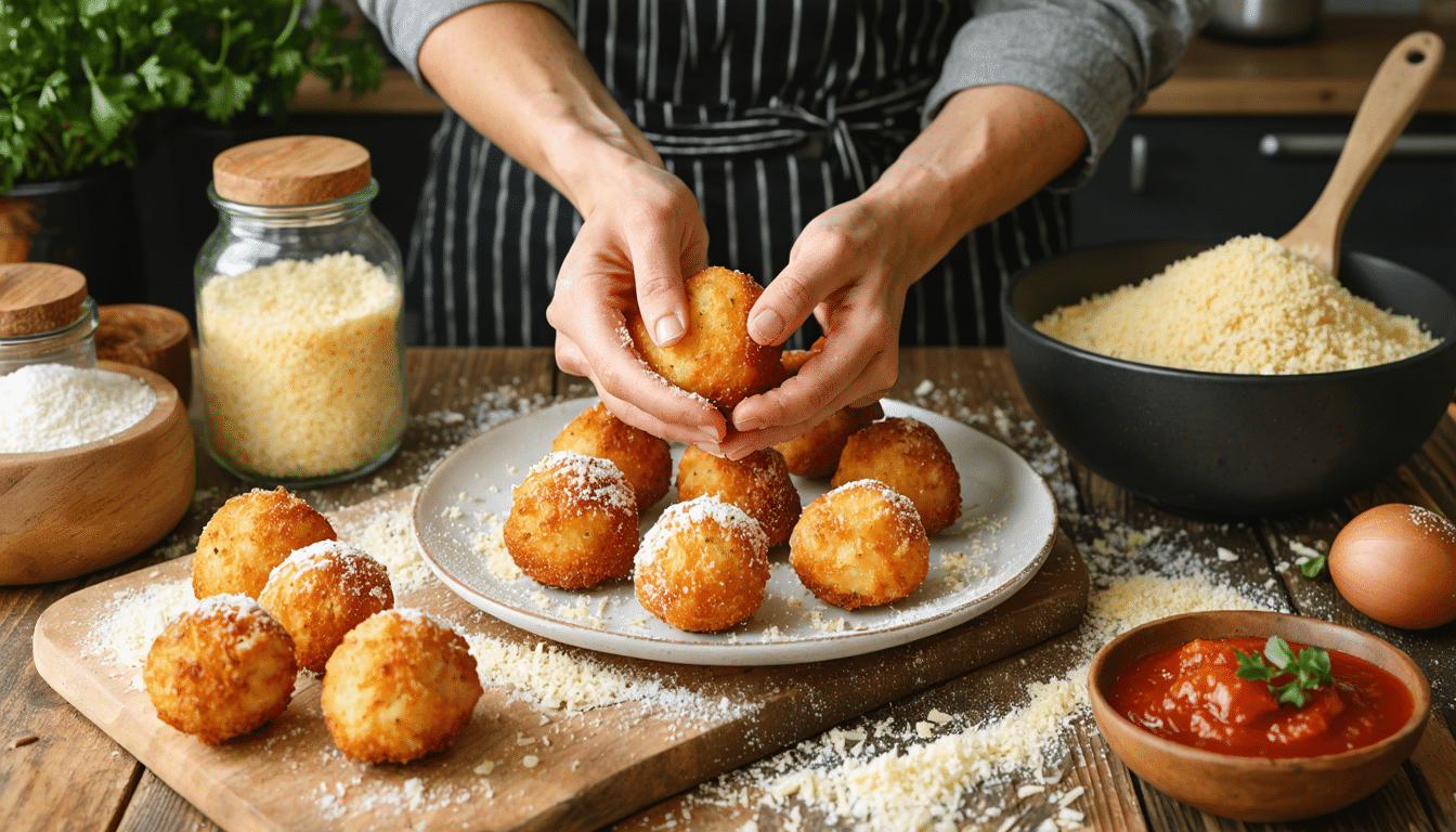 Comment pr&eacute;parer des arancini croustillants et savoureux