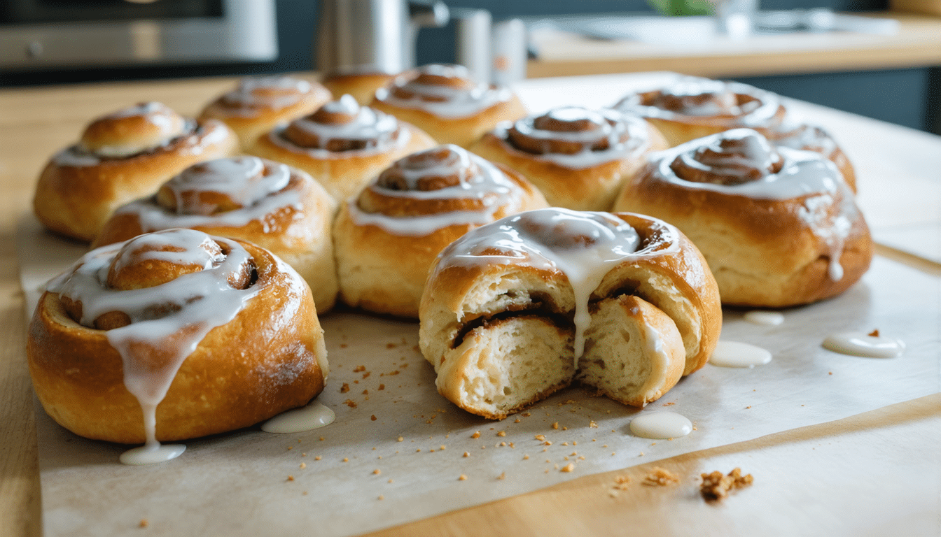 Comment r&eacute;ussir un cinnamon roll moelleux et parfum&eacute;
