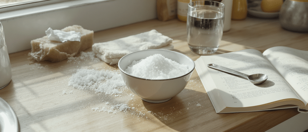 Cristaux de soude : 8 astuces pratiques pour r&eacute;volutionner votre quotidien