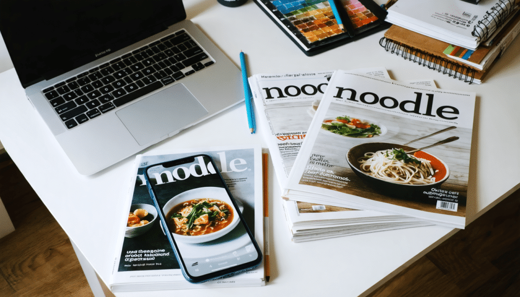 D&eacute;couvrez l’univers cr&eacute;atif de noodle magazine et ses tendances