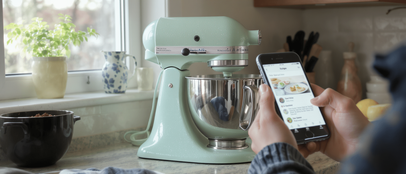 Participez en mars : partagez vos recettes et tentez de gagner le robot p&acirc;tissier multifonction ‘Spearmint’ de KitchenAid !