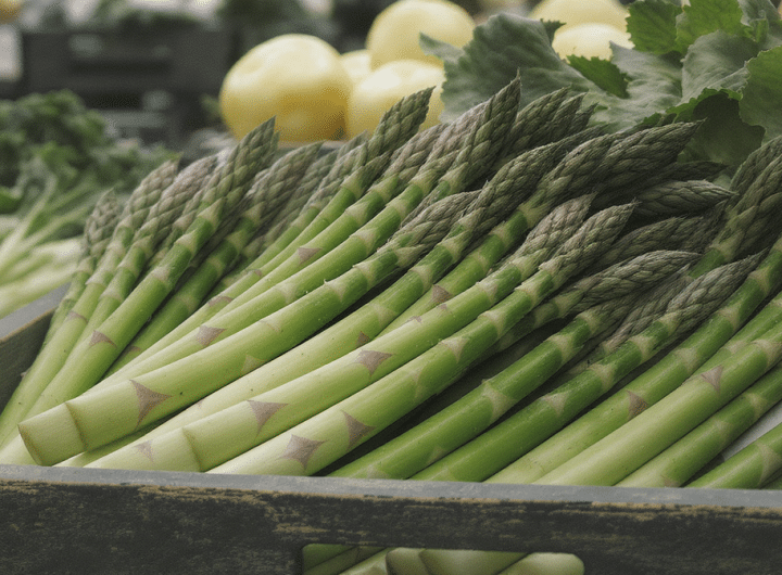 profitez des asperges à moitié prix, le moment parfait pour acheter malin et savourer des produits frais à petits prix.