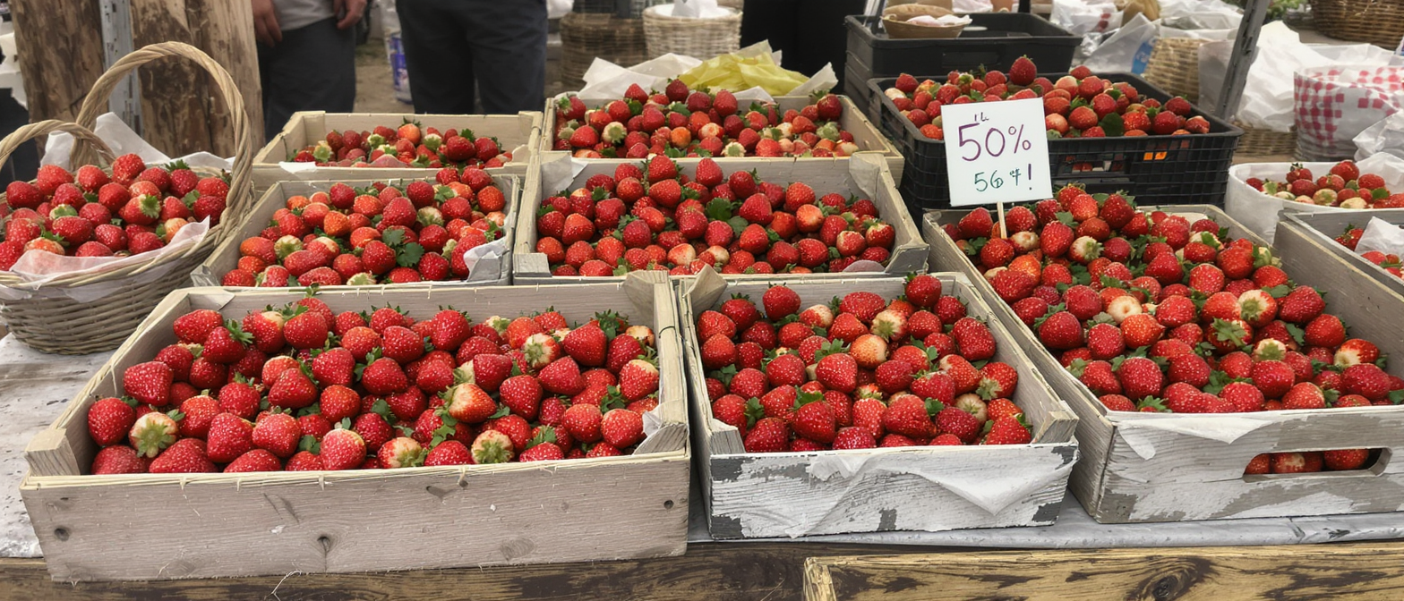 découvrez comment un facteur surprenant permet aux maraîchers de proposer les fraises françaises à moitié prix, une excellente nouvelle pour les amateurs de fruits frais et locaux.