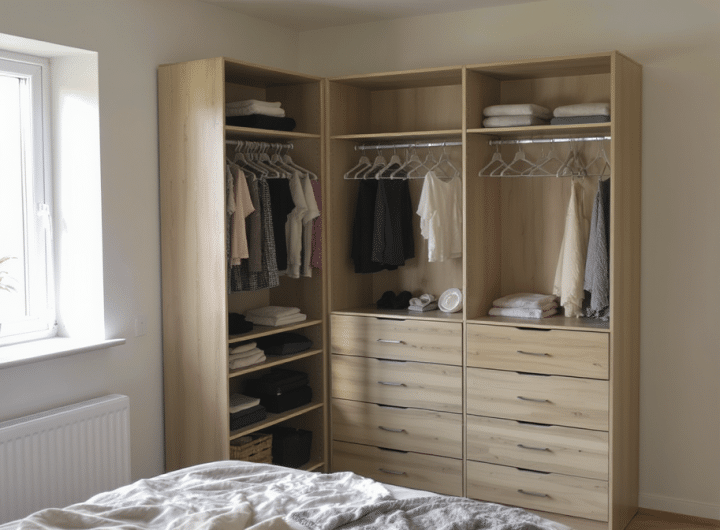 découvrez comment choisir le dressing d'angle idéal pour optimiser chaque mètre carré de votre espace, alliant fonctionnalité et design adapté à vos besoins.