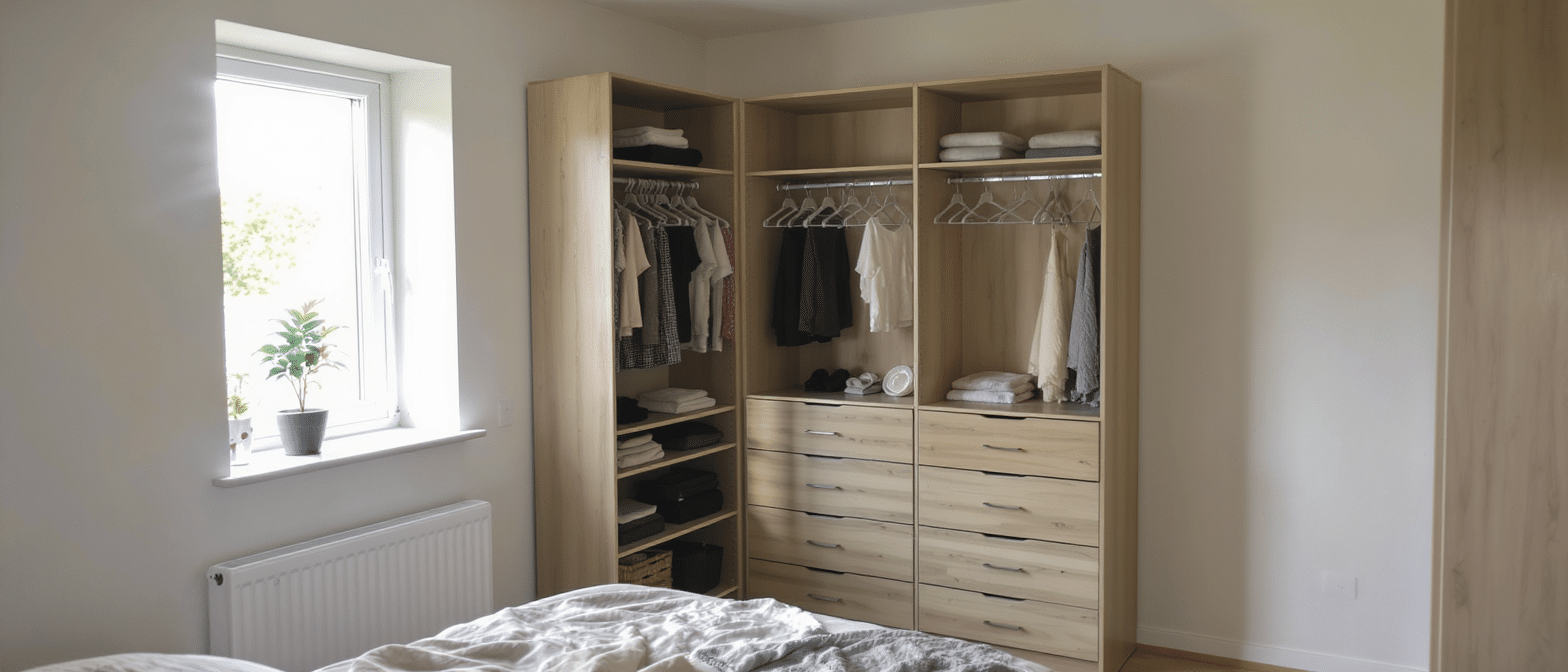 découvrez comment choisir le dressing d'angle idéal pour optimiser chaque mètre carré de votre espace, alliant fonctionnalité et design adapté à vos besoins.