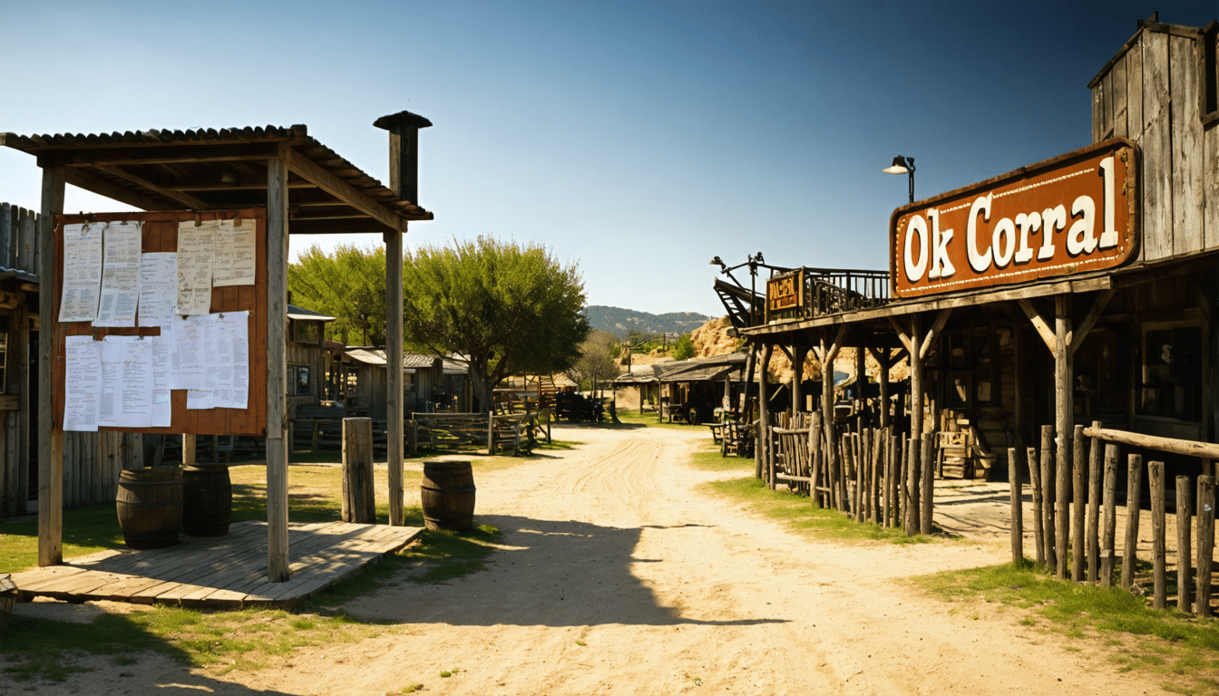 OK Corral : guide des attractions et horaires du parc &agrave; th&egrave;me de Cuges-les-Pins
