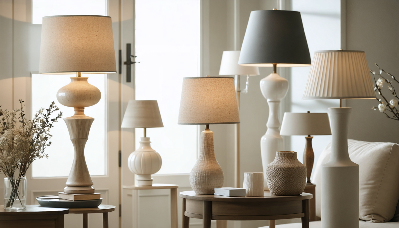 Abat-jour : crit&egrave;res de s&eacute;lection pour l’&eacute;clairage et la d&eacute;coration int&eacute;rieure