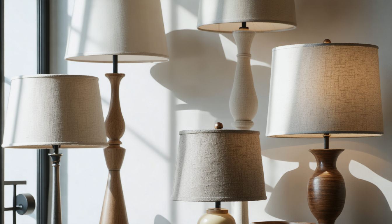 Abat-jour : crit&egrave;res de s&eacute;lection pour l’&eacute;clairage et la d&eacute;coration int&eacute;rieure
