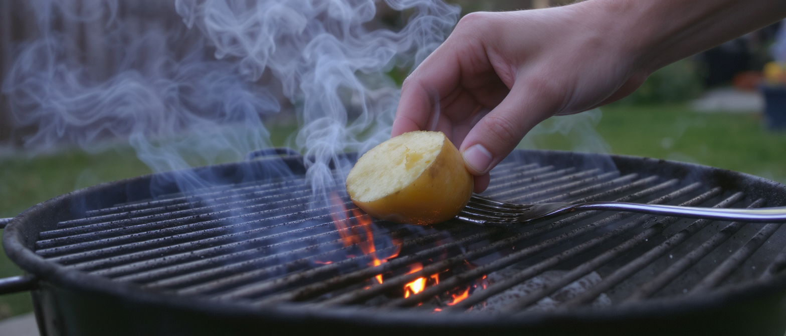 Adieu viande coll&eacute;e au barbecue : d&eacute;couvrez l&rsquo;astuce simple &agrave; frotter sur la grille pour un grill parfait