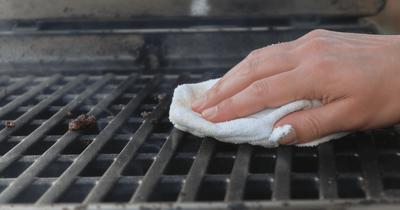 Adieu viande coll&eacute;e au barbecue : d&eacute;couvrez l&rsquo;astuce simple &agrave; frotter sur la grille pour un grill parfait