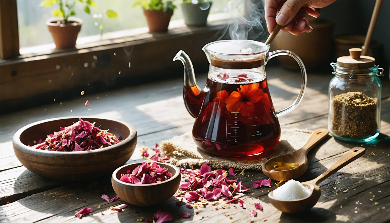 Bissap : pr&eacute;paration et propri&eacute;t&eacute;s nutritionnelles de l’infusion d’hibiscus