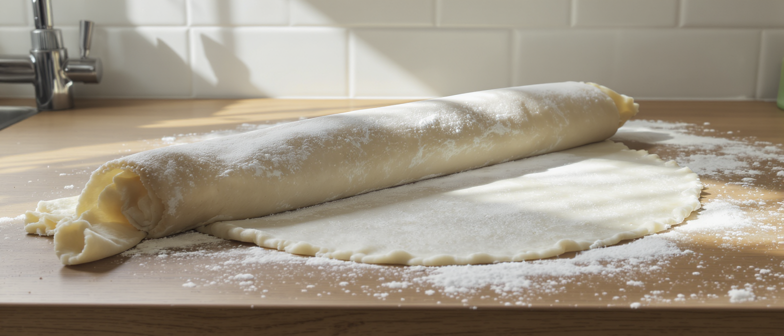 Cette p&acirc;te bris&eacute;e de marque distributeur : trois fois moins grasse pour plus de l&eacute;g&egrave;ret&eacute; en cuisine