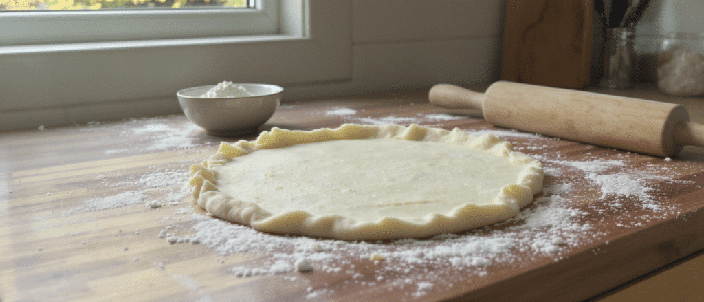 Cette p&acirc;te bris&eacute;e de marque distributeur : trois fois moins grasse pour plus de l&eacute;g&egrave;ret&eacute; en cuisine