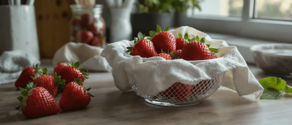 Fraises : d&eacute;couvrez l&rsquo;astuce de conservation qui surpasse la barquette
