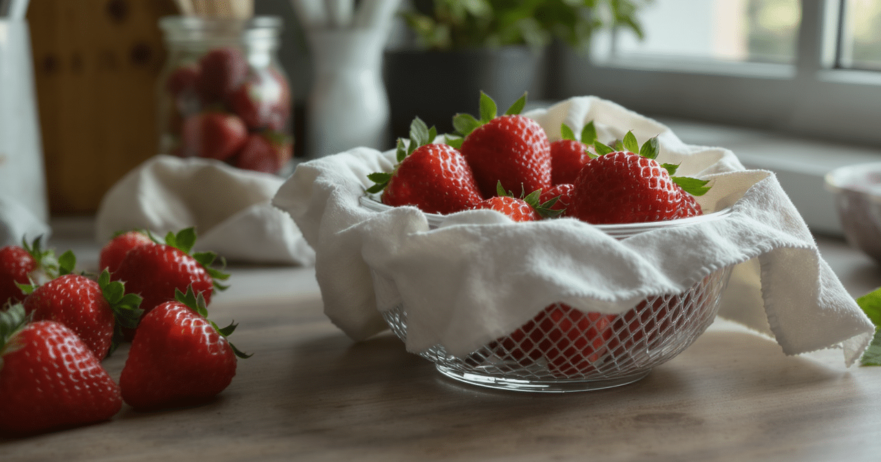 Fraises : d&eacute;couvrez l&rsquo;astuce de conservation qui surpasse la barquette