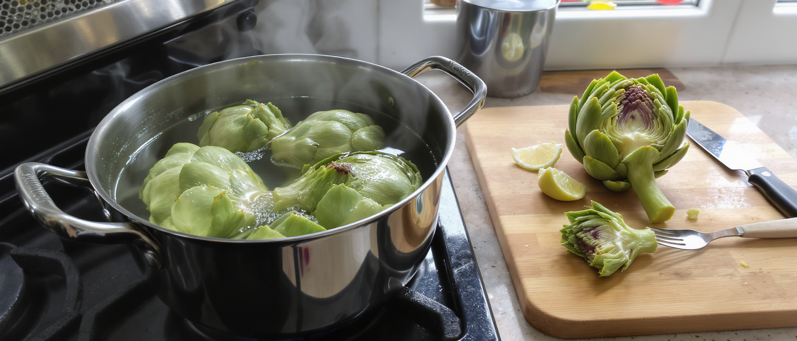 Les secrets pour r&eacute;ussir la cuisson parfaite des artichauts
