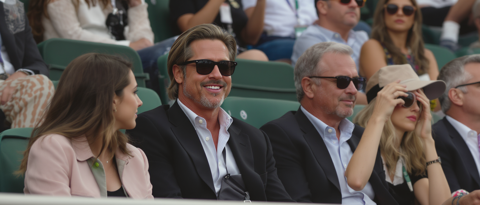 Roland-Garros 2026 : Une vague de stars au rendez-vous avec Brad Pitt et sa jeune compagne, Nabilla, Didier Bourdon et sa fille… Découvrez les clichés exclusifs