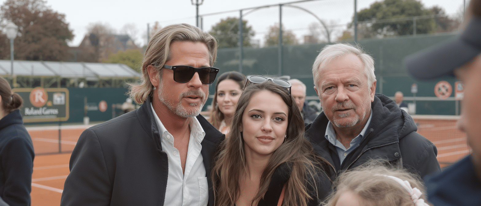 roland-garros 2026 : découvrez les photos exclusives de l'arrivée des stars telles que brad pitt avec sa compagne, nabilla, didier bourdon et sa fille. une édition exceptionnelle à ne pas manquer !