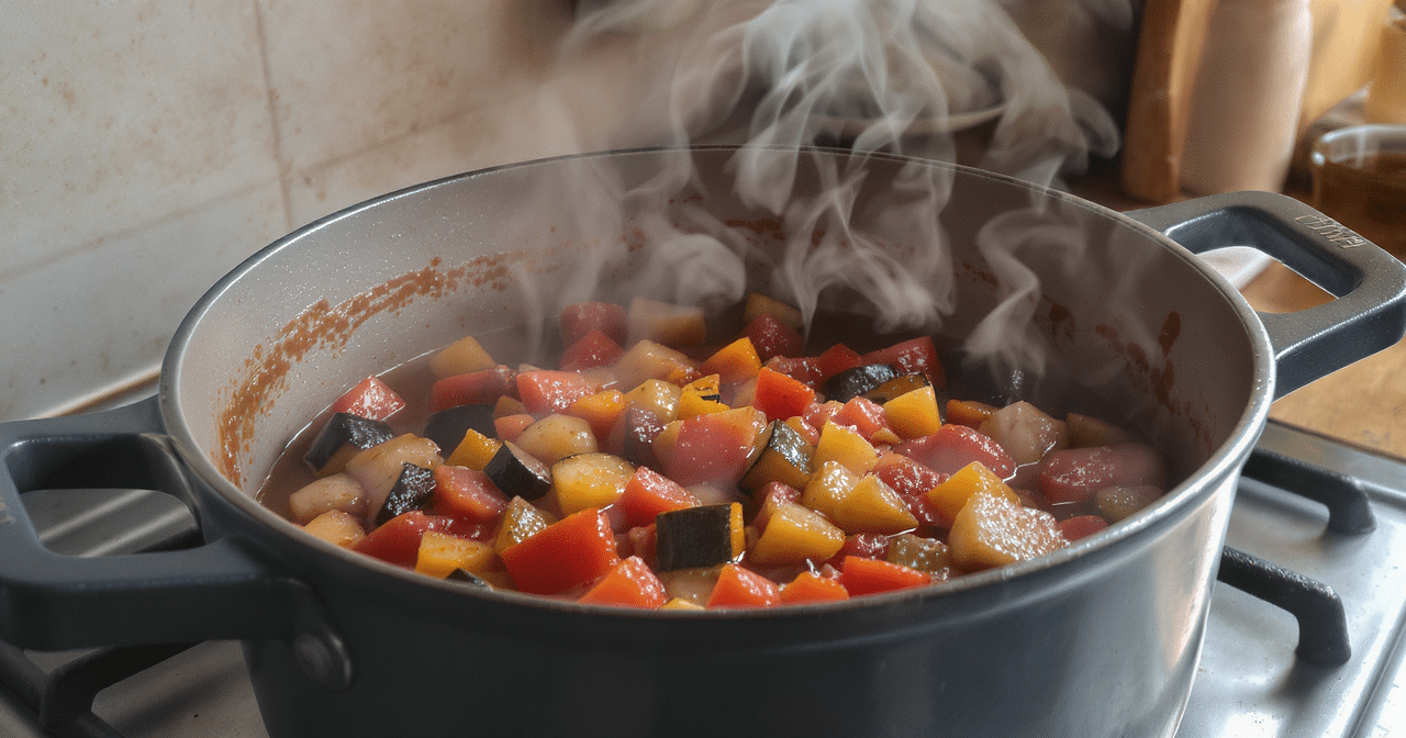 Comment r&eacute;duire l’eau et maximiser les saveurs pour une ratatouille parfaite d&egrave;s les premi&egrave;res minutes de cuisson