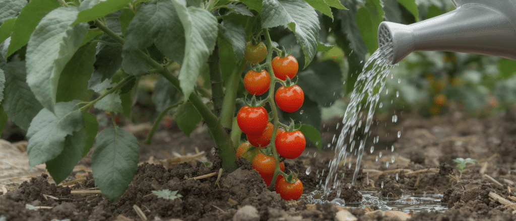 Découvrez la méthode d’arrosage la plus efficace pour obtenir des tomates rouges, grosses et juteuses