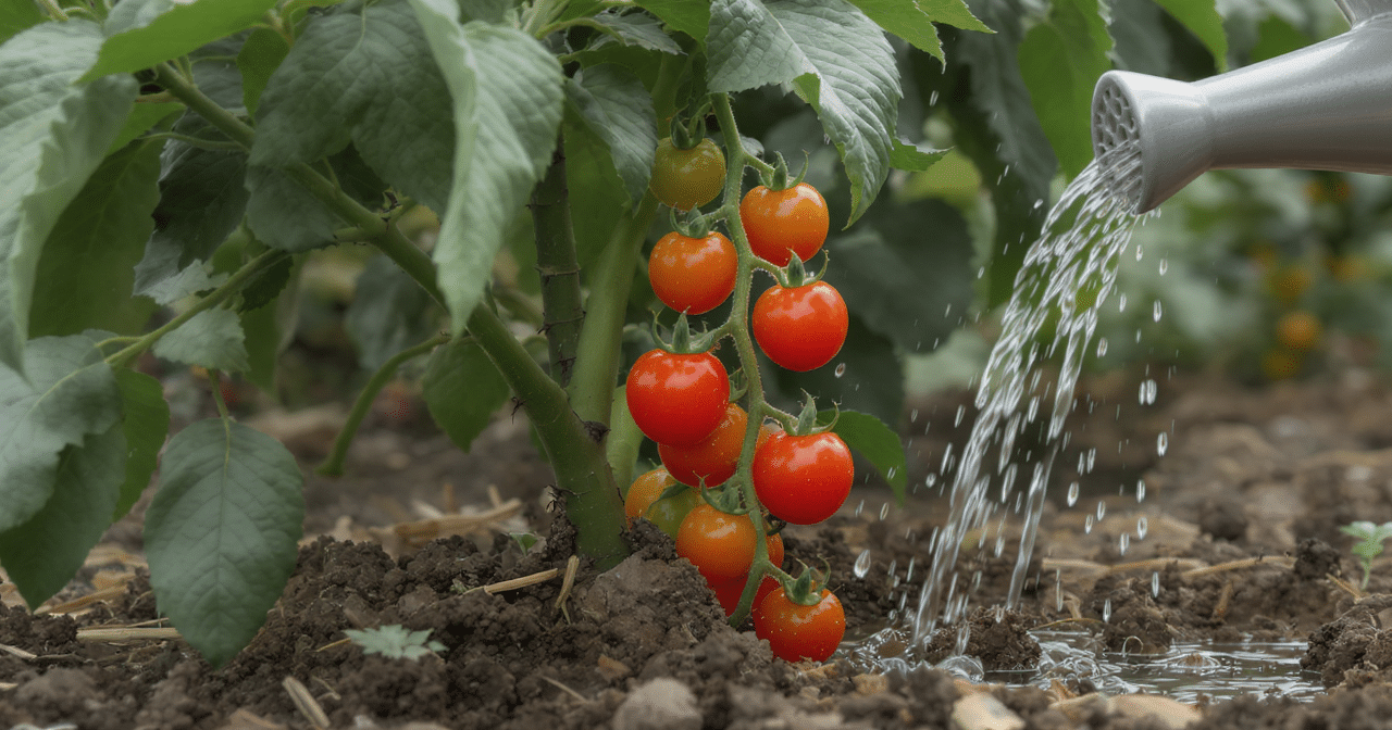 D&eacute;couvrez la m&eacute;thode d’arrosage la plus efficace pour obtenir des tomates rouges, grosses et juteuses