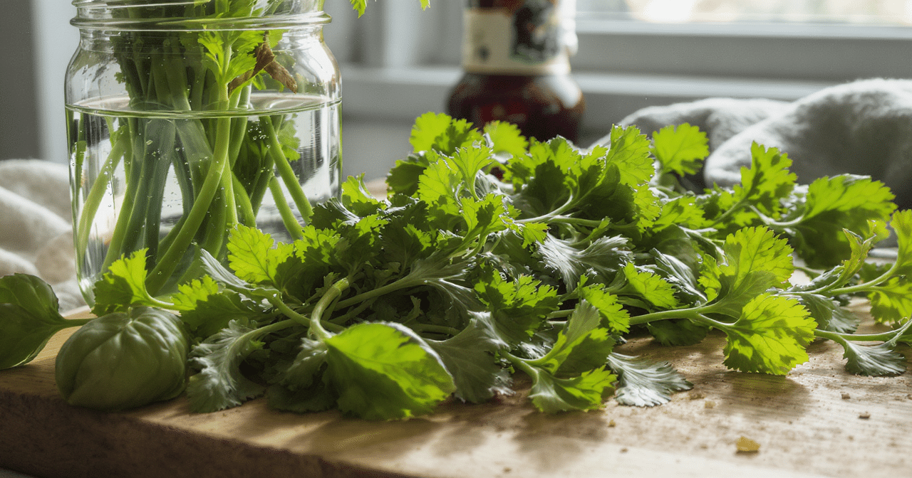 D&eacute;couvrez la m&eacute;thode infaillible pour garder les herbes fra&icirc;ches et pr&eacute;server leur saveur intense