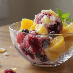 Sorbet express aux fruits : rafra&icirc;chissement garanti sans machine &agrave; glace